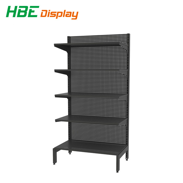 black wire slatwall series store shelving australian style heavy duty supermarket display rack shelf