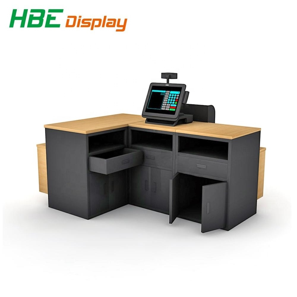 Luxury supermarket checkout convenience maternal and child store corner checkout counter