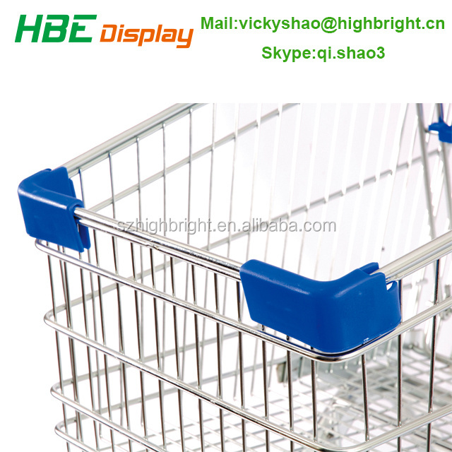 trolley accessories plastic bag hook for supermarket shopping cart