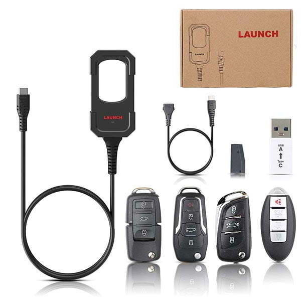 New Launch X431 Key Programmer Remote Maker with Super Chip and 4 Sets of Smart Keys work with Launch Super Chip