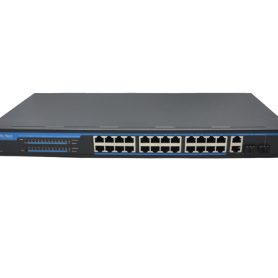 Ethernet Switch 24 Ports 10/100M  fast managed Network Switch.