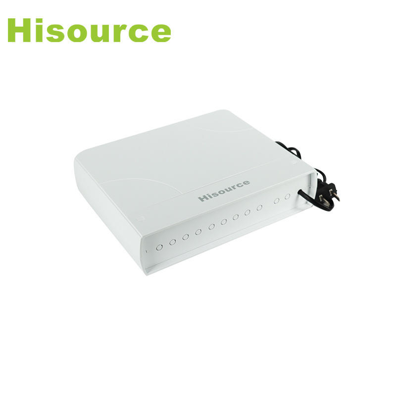 IP65 6 Ports poe switch Outdoor 10/100Mbps unmanaged Fiber Ethernet Poe Waterproof Switch 78W output DC52V