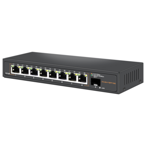 8 Port 2.5G Ethernet Switch Unmanaged Network Switch with 8 x 2.5 Gigabit | 1 x 10G SFP+