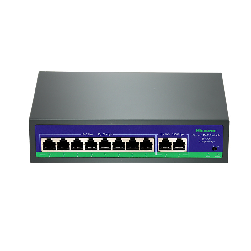 New model active Poe Switch 4/8/12/24/32 Ports, Ethernet Switch 100m/1000m Protocol IEEE802.3af/at