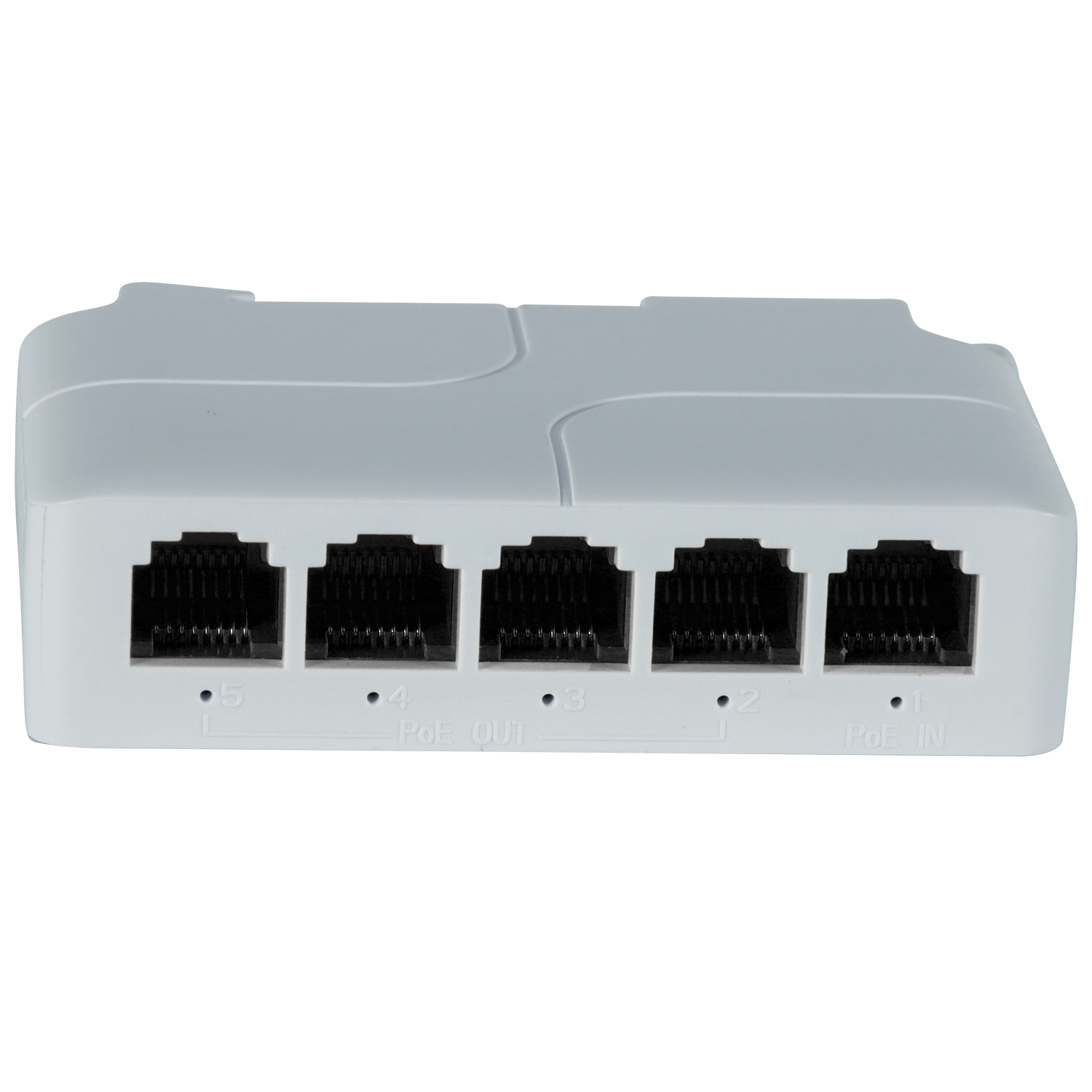 Hot Selling Active 5 port IEEE802.3af at bt POE Extender Mini Ethernet POE Switch for Indoor use