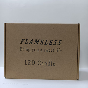 Factory Making  Art Candle LED  Wax flameless candles With Batteries Water Activated LED Tea Light Yellow Flicker Floating LED