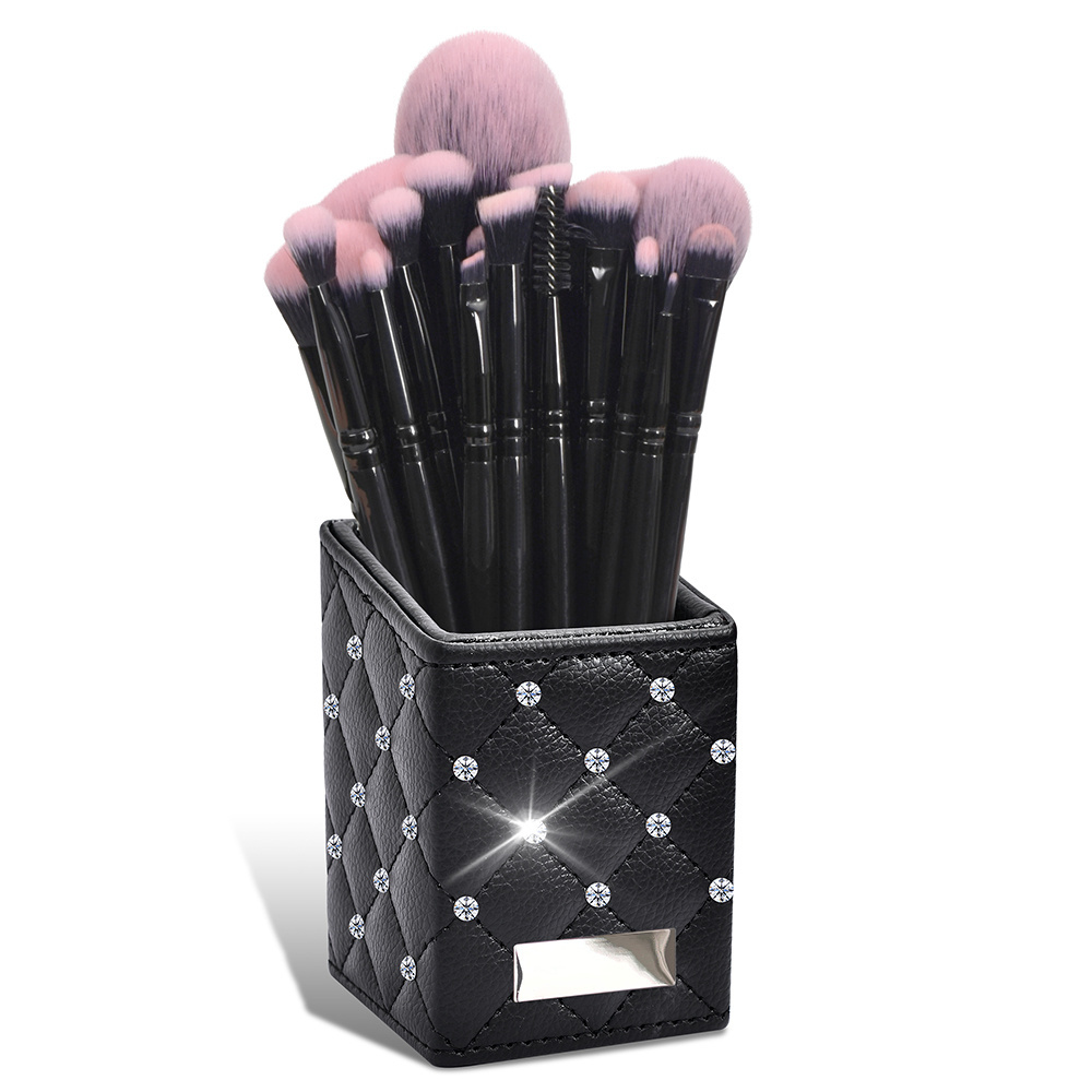 Professional Matte Golden Crystal Makeup Brush Set Makeup Brushes Foundation Eyeshadow Contour Cosmetics Brushes