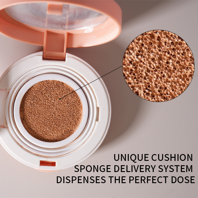 Full-cover CC Cream Foundation OEM Logo Multi color Pressed cushion Foundation waterproof