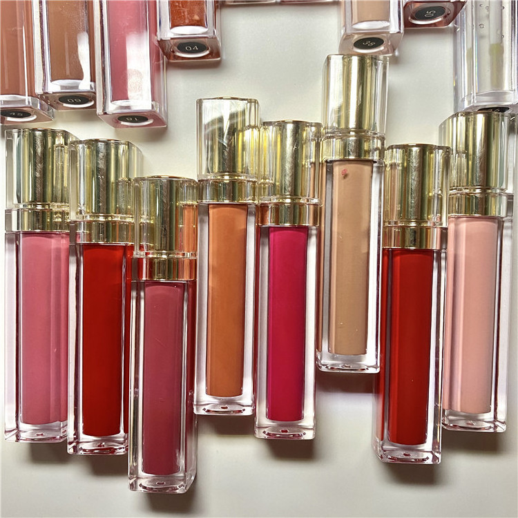 wholesale Makeup Liquid Lip gloss Private Label 50 colors Glitter Vegan Liquid Lipstick dropshipping service