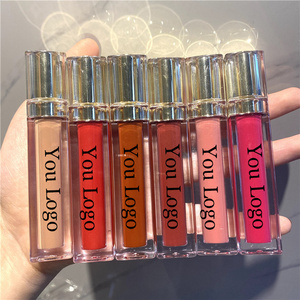 wholesale Makeup Liquid Lip gloss Private Label 50 colors Glitter Vegan Liquid Lipstick dropshipping service