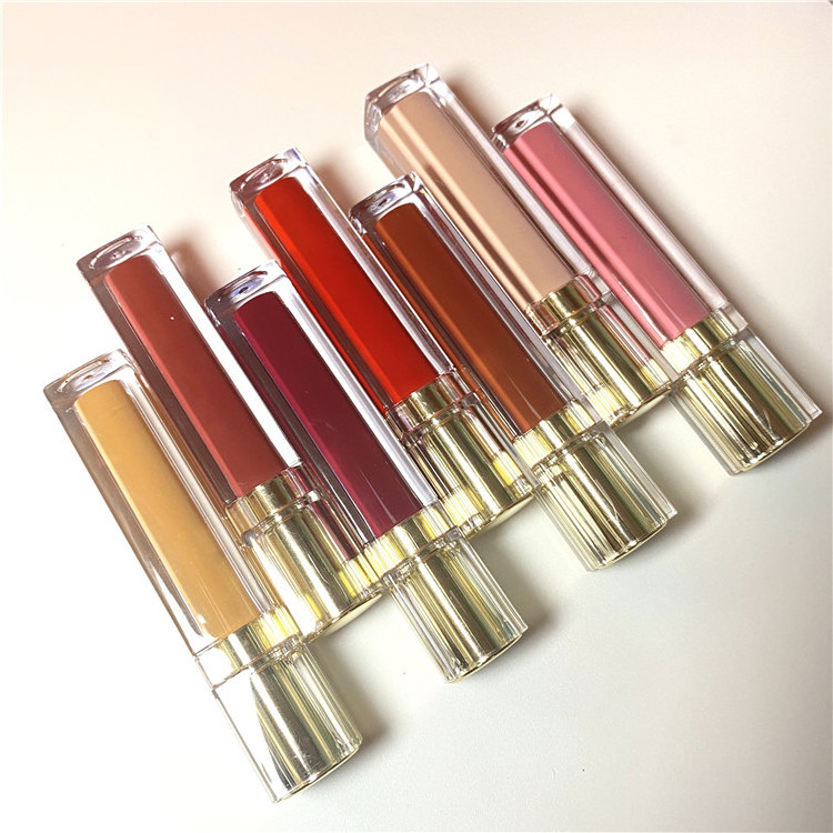 wholesale Makeup Liquid Lip gloss Private Label 50 colors Glitter Vegan Liquid Lipstick dropshipping service