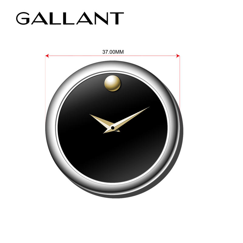 Wholesales stainless steel quartz movement clock insert