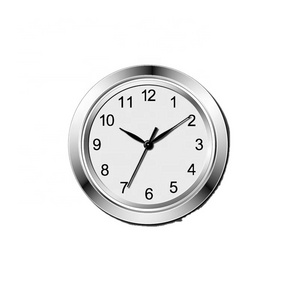 Wholesales stainless steel quartz movement clock insert