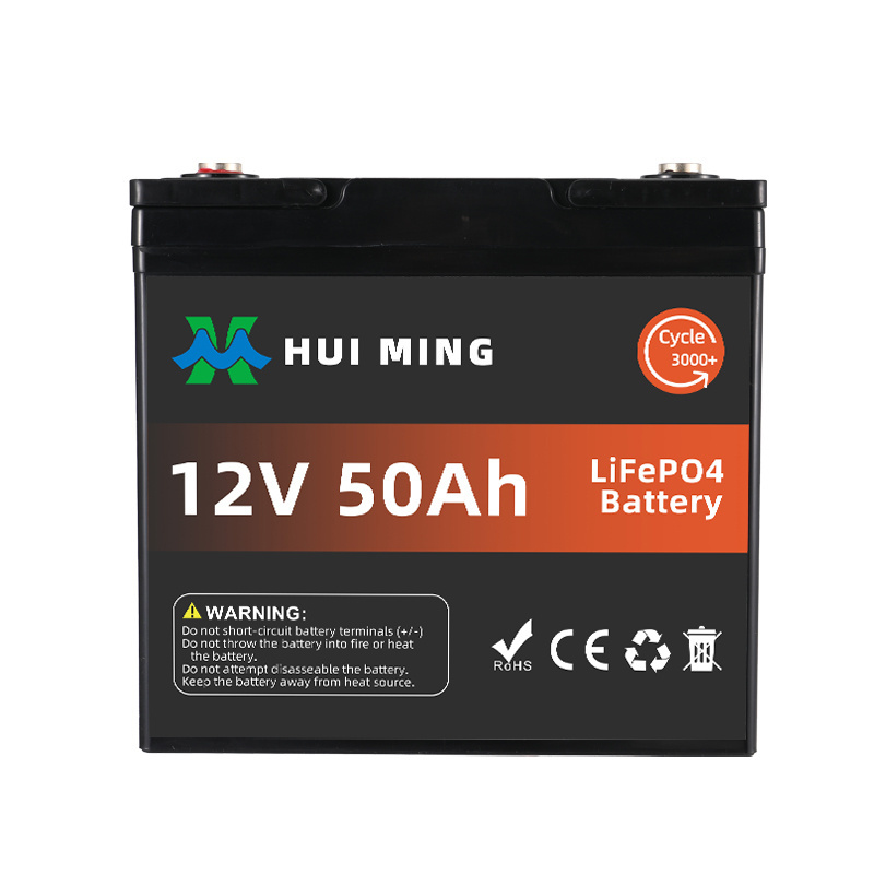 Deep Cycle 12v Lifepo4 Lithium Battery Pack 12 volt 50ah 150ah 12v lithium battery Rv Marine Boat 12v100ah