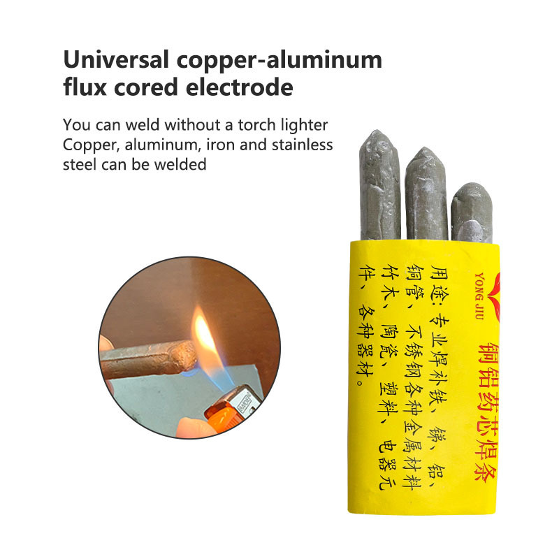 New lighter low temperature welding rod copper iron aluminum stainless steel plastic water pipe welding maintenance welding rod