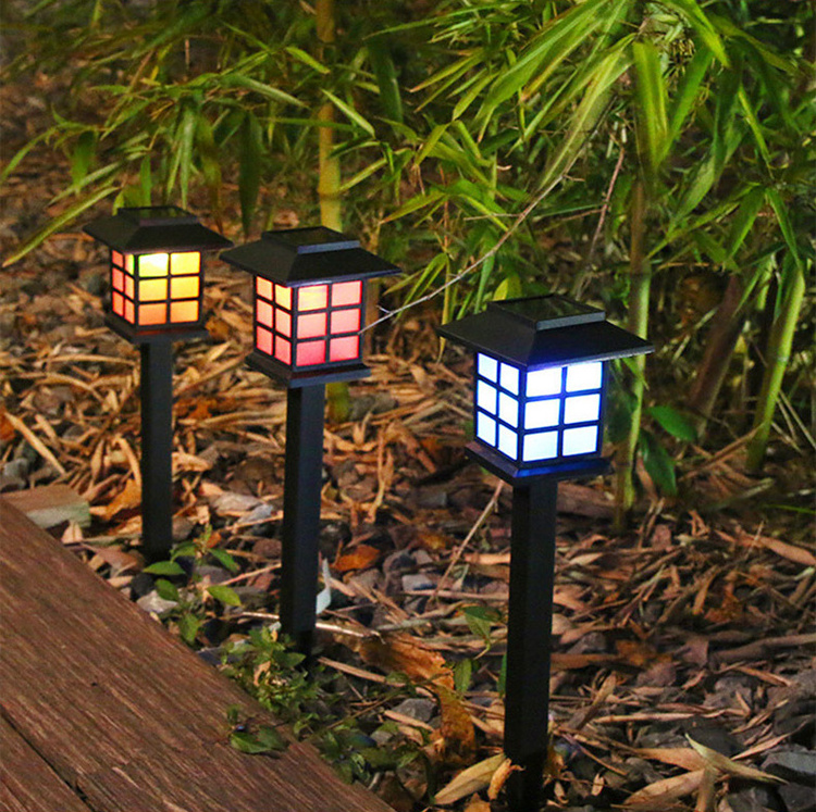 12/33/96 LED solar Flickering flame garden lights warm white Tiki Torches  Solar Torch Light outdoor solar lights for pathway