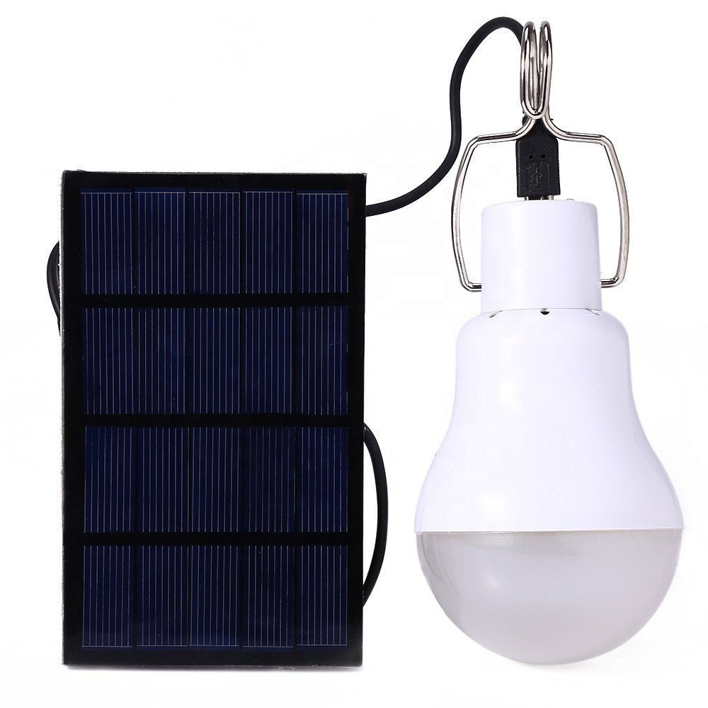 12LED Solar Powered Portable Led Bulb Lamp Solar LED Light Bulb, Portable Solar Powered Solar Energy Lamp Lantern