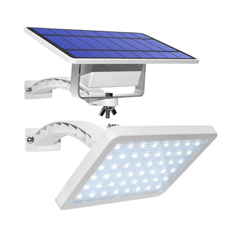 Ip65 Waterproof 48 Led Detachable Solar Power Pir Motion Sensor Wall Lights 3.2v 6000mah Battery Outdoor Solar Light Split