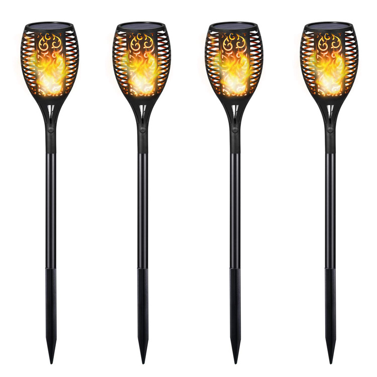 Wholesale 96led IP65 Waterproof Solar Garden Light Flickering LED Landscape Light Lawn Lamp Path  solar tiki torch