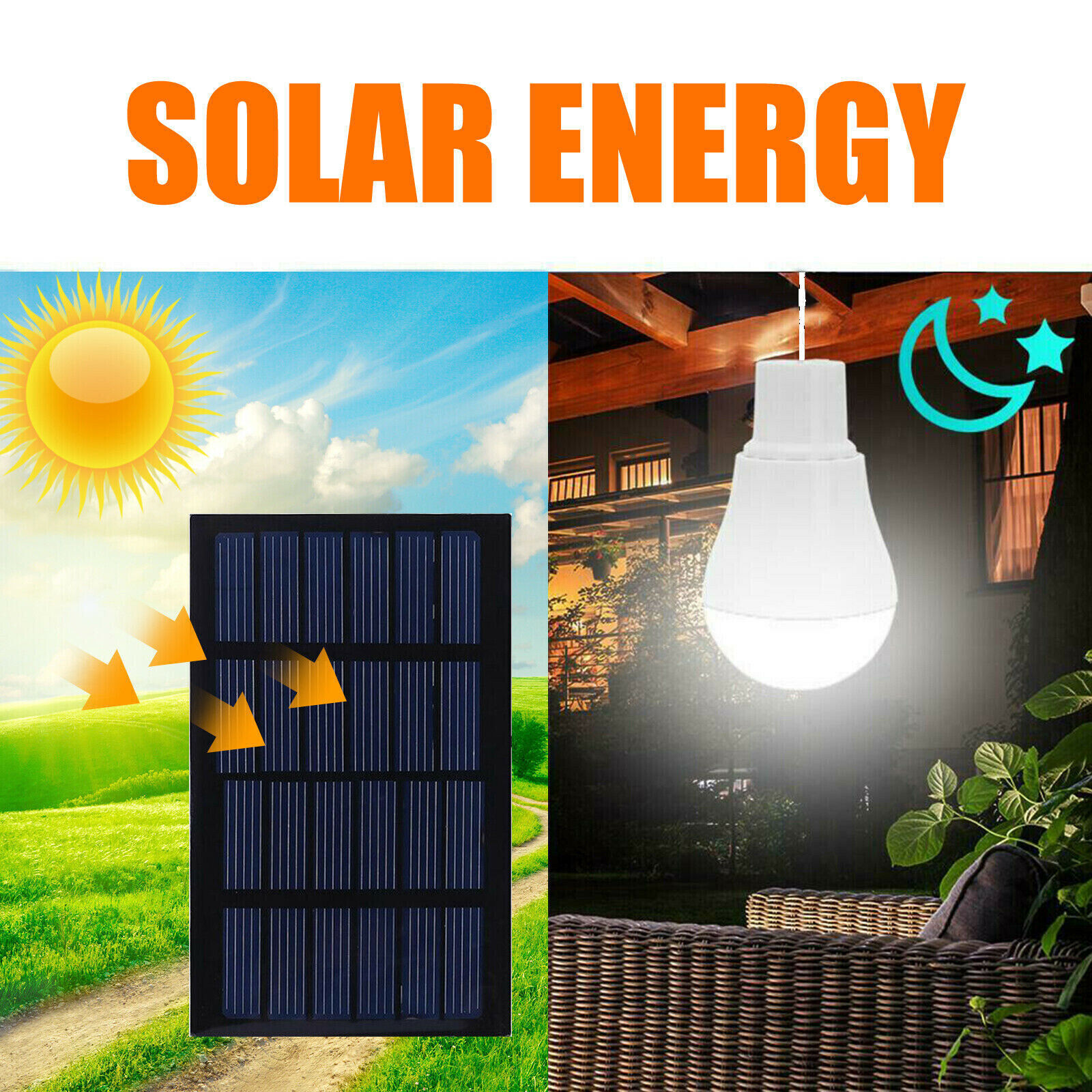 Bulbs Led Light Home Outside Solar Portable 12led Solar Bulb Lawn Lamp Garden Light Indoor Solar Led Concentrating Light Bulb