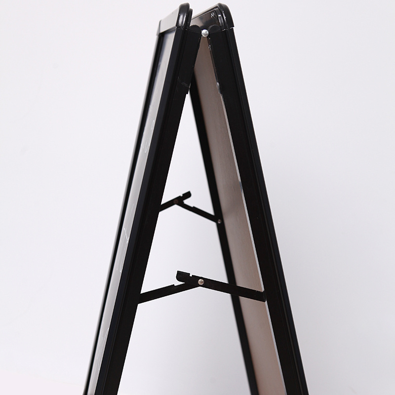 Black Frame Poster Stand A Board Outdoor Sign Stand