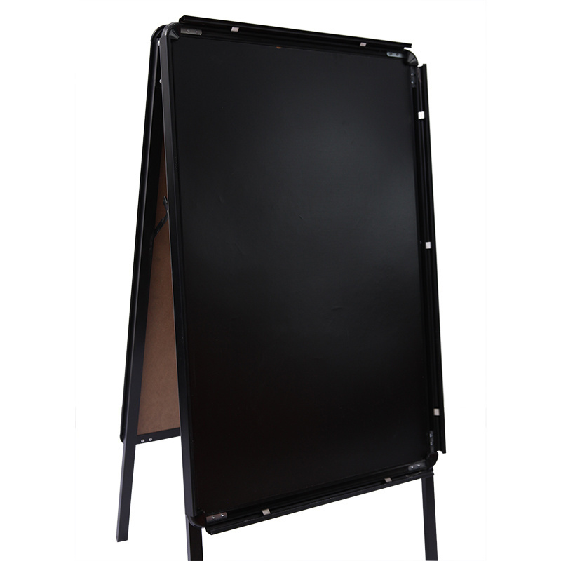 Black Frame Poster Stand A Board Outdoor Sign Stand