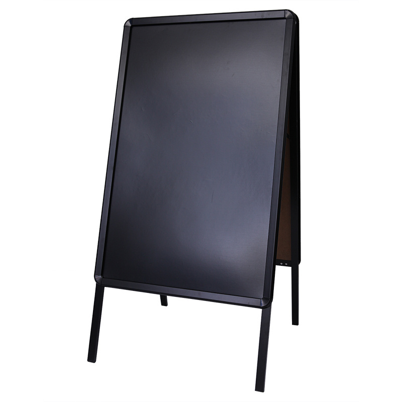 Black Frame Poster Stand A Board Outdoor Sign Stand