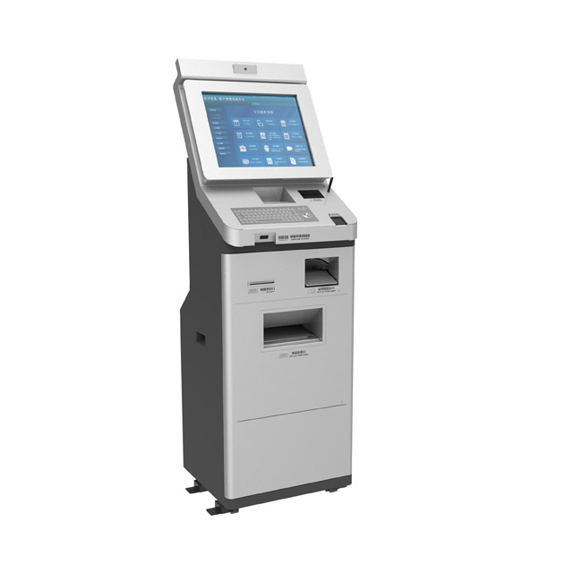 110V Or 220V Card Cinema Ticket Vending Consumer Stand Order Parking Machine Lcd  Payment Self Service Kiosk