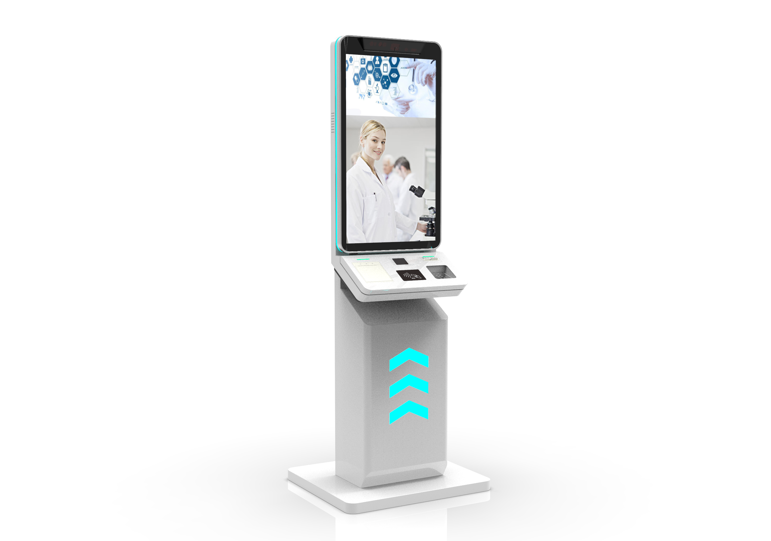 Cheap button key payment kiosk self-service payment machine for supermarket