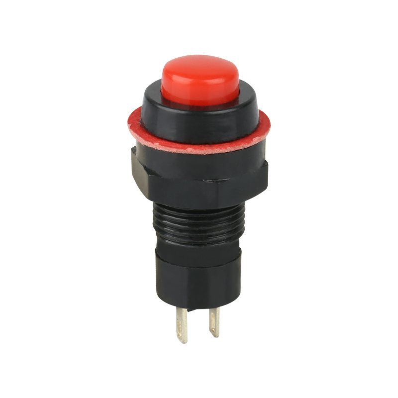 waterproof electronic power slide key switch rocker automotive metal push button micro switch with led light