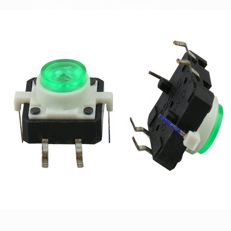 12*12 dip type led  illuminated tact switch