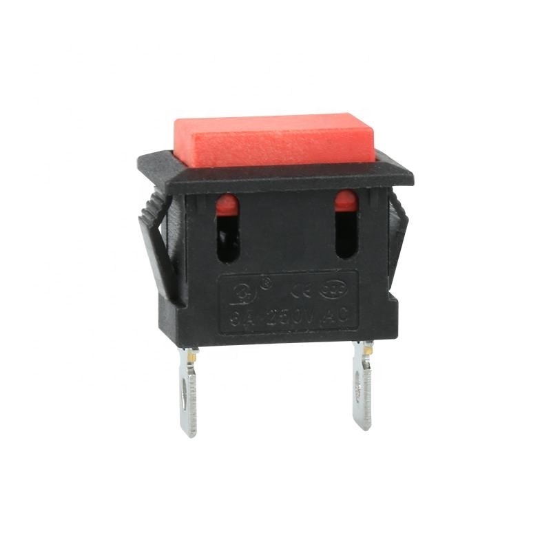 plastic 3a 250v on off 2 pin push button table lamp switch