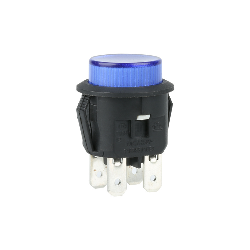 waterproof electronic momentary led illuminated light automotive micro push button switch for cars