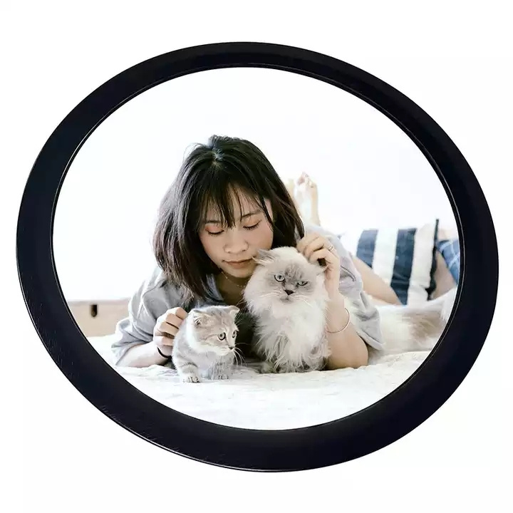 Touch screen hd round circular monitor display Circle TV advertising screen Android round lcd/led display