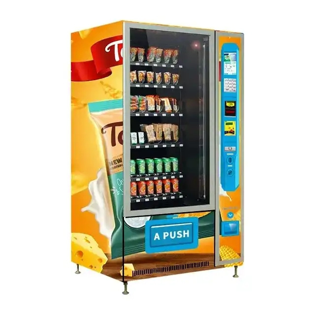 Modern Automatic Vending Machine Electronic Merchandise Age Verify Vending Machine with  MDB payments