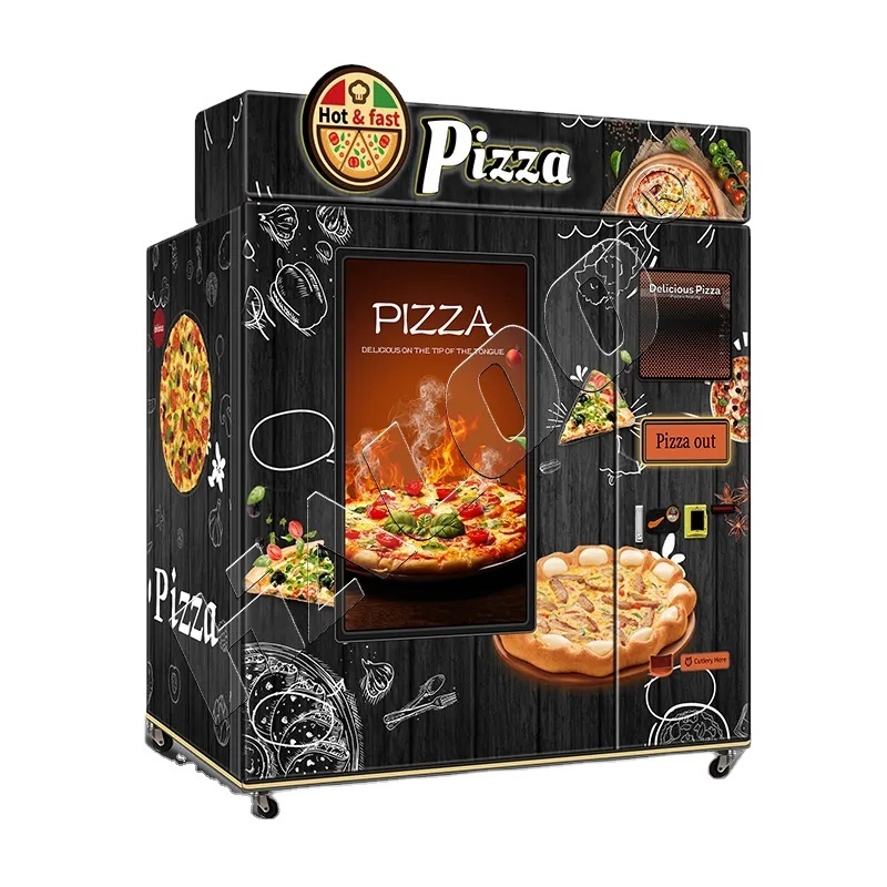 Fully Automatic Pizza Vending Machine For Sale Lets The Frozen Pizza Slice Making With MDB Payments