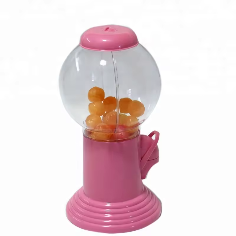 Mini Plastic Gumball Vending Machine Party Favor or Candy Dispenser