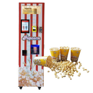 Large capacity automatic industrial commercial ball shape popcorn vending machine With MDB Payments