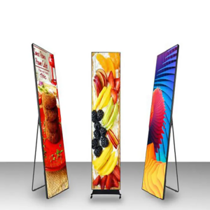 P1.538 P2.5 Floor Standing Led Mirror Screen Digital Signage Display Wifi 4g Control Led Poster Advertising Video Walls Price