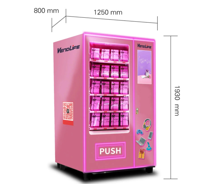 Foods and drinks combo vending machine vending machines/snack vending machine with MDB cable