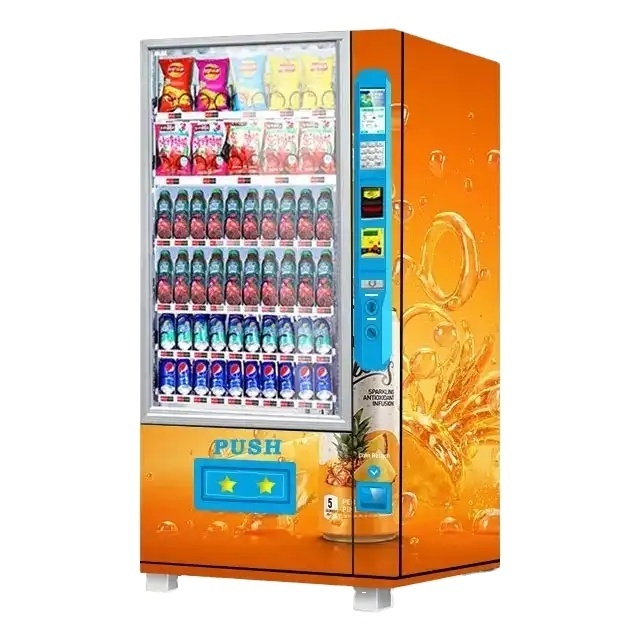 Modern Automatic Vending Machine Electronic Merchandise Age Verify Vending Machine with  MDB payments