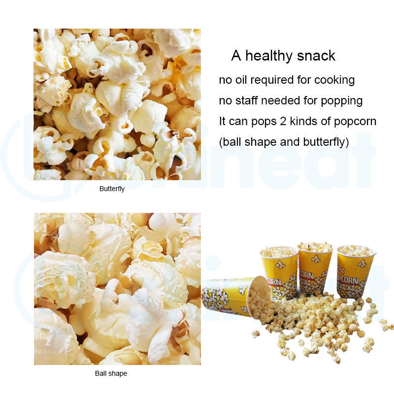 Large capacity automatic industrial commercial ball shape popcorn vending machine With MDB Payments