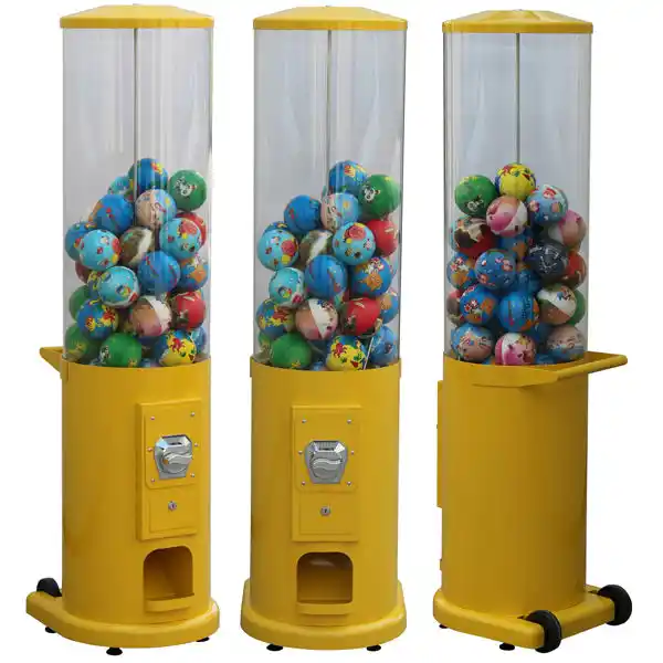 China leading vending toy gashapon tennis ball machine china high quality