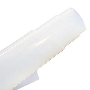 OEM 800mm Width Roll Heat Pressure Milky White Silicone Rubber Sheet