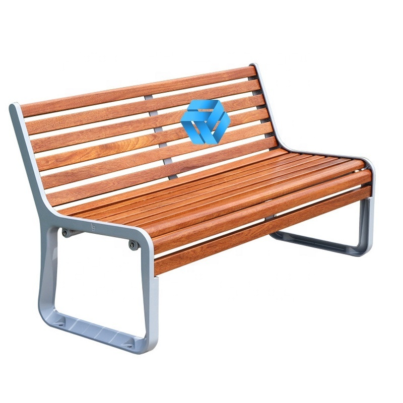 Factory Price Rain-Proof Outdoor WPC/HDPE Composite Plastic Wood Public Park Bench