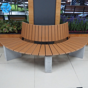 Public Rest Tree Bench Outdoor Garden Wrap Surround Around Tree Bench