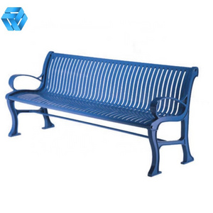 Beach Patio Furniture Seater Outdoor Furniture Beach Modern Garden Long Chair OEM Aluminum Bench Outdoor Public Park 2 3 10pcs