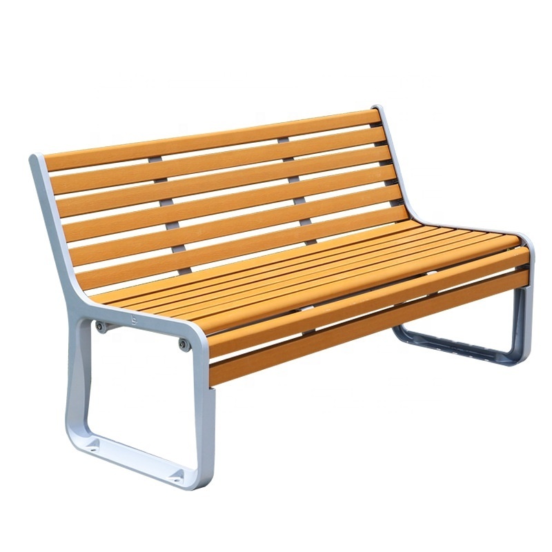 Factory Price Rain-Proof Outdoor WPC/HDPE Composite Plastic Wood Public Park Bench