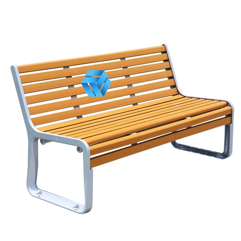 Factory Price Rain-Proof Outdoor WPC/HDPE Composite Plastic Wood Public Park Bench