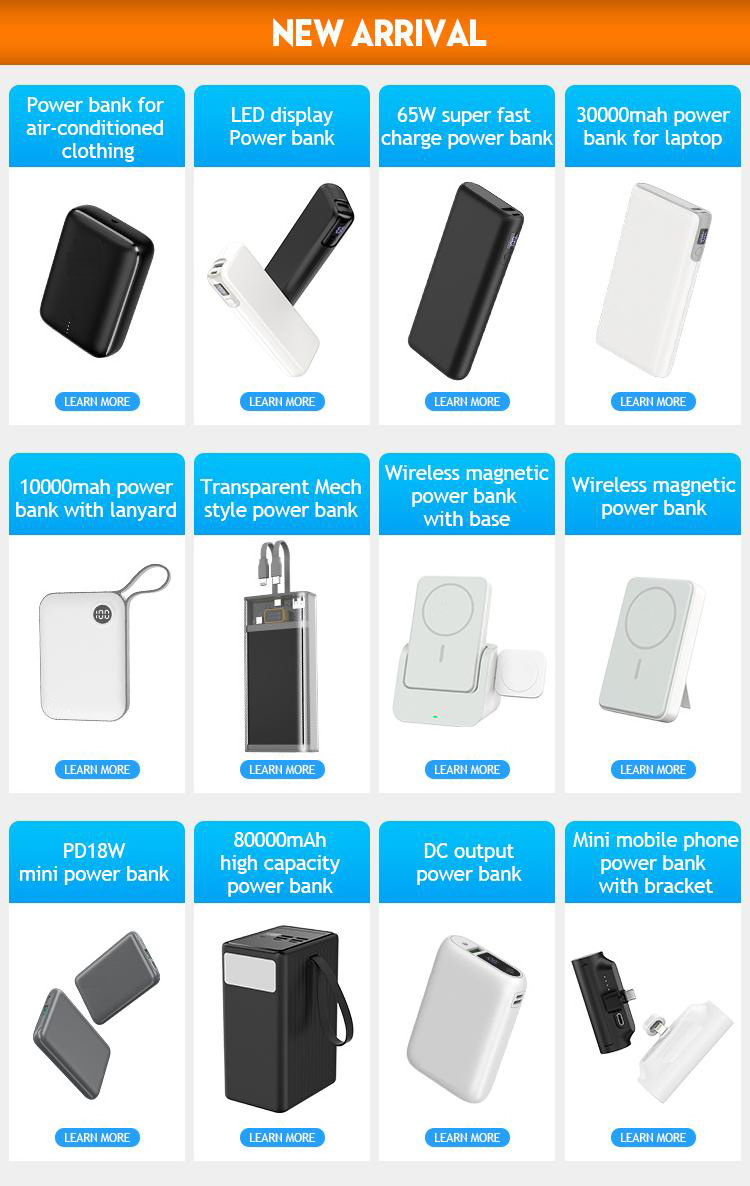 5000 mah Mini Portable Power Pack Back clip Battery Power Bank for phone Wireless charger capsule emergency power